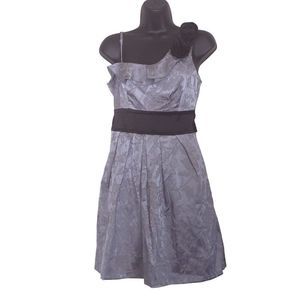 Speechless Floral Party Dress 9 Grey